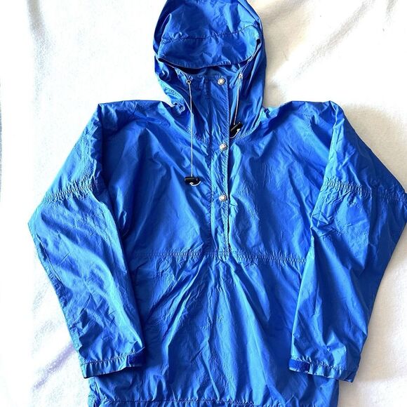 The North‎ Face Women Medium Windbreaker 60s 70 Gore Tex Rain Jacket Brown Label - Picture 1 of 16